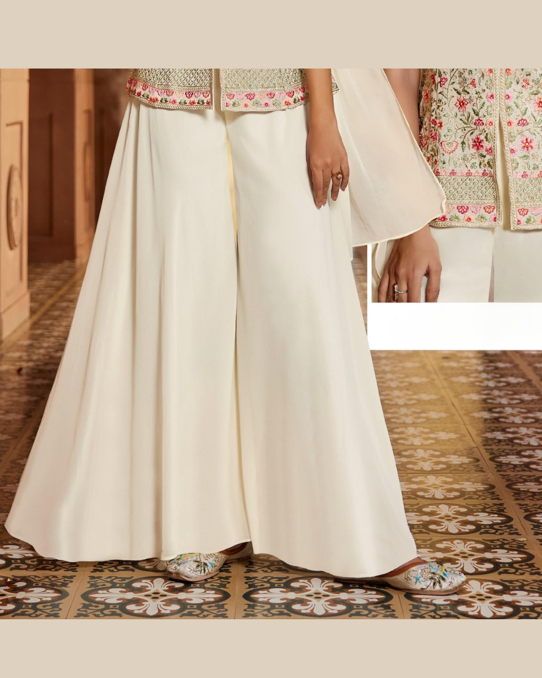 Indo-western Plazo Set