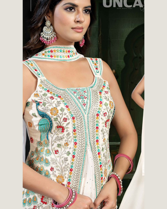 Indo-western Plazo Set