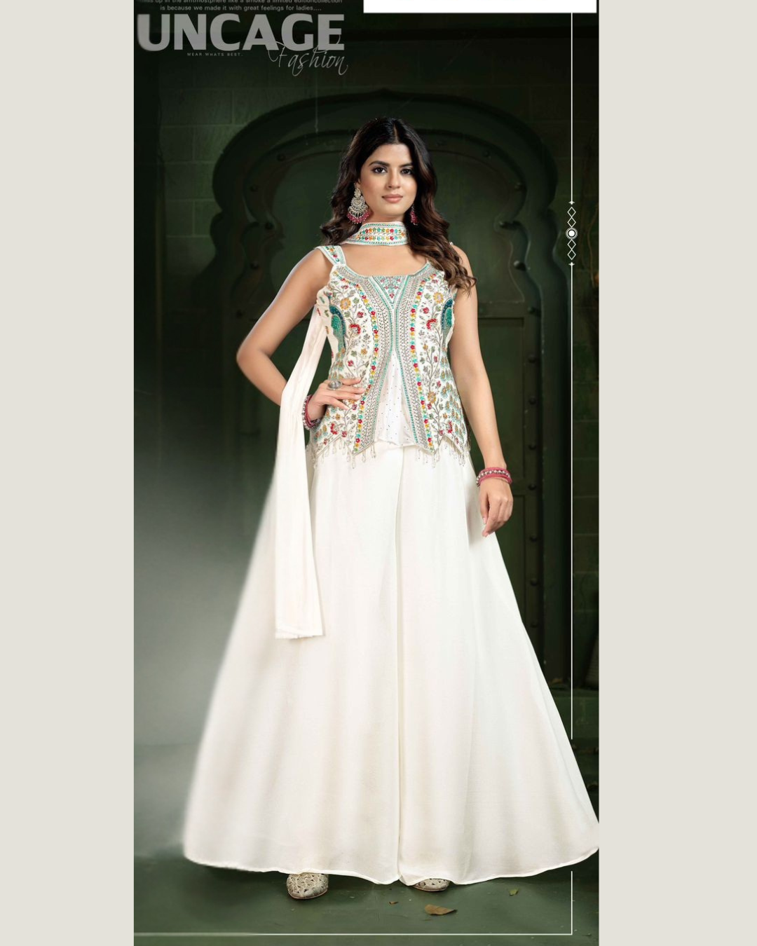 Indo-western Plazo Set
