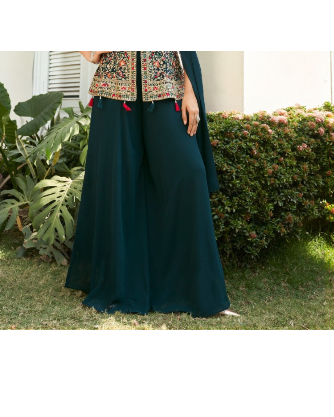 Indo-western Plazo Set